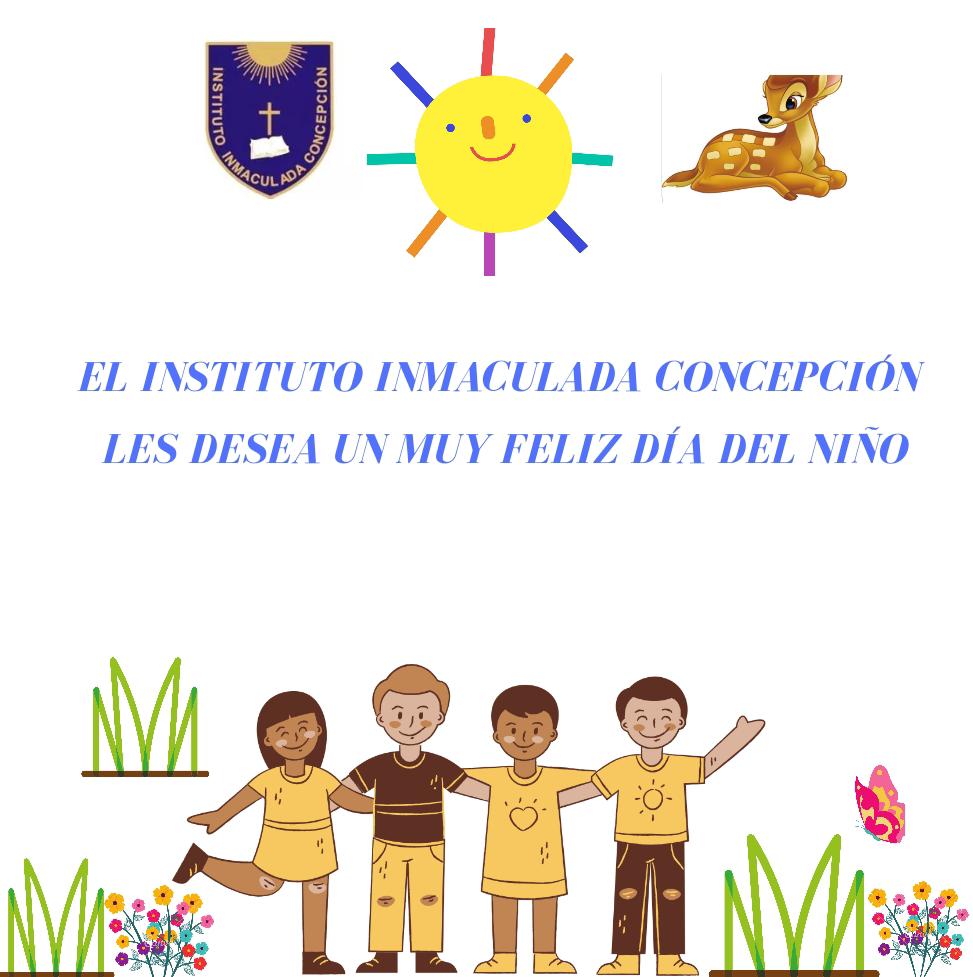 ¡Feliz día del Niño!